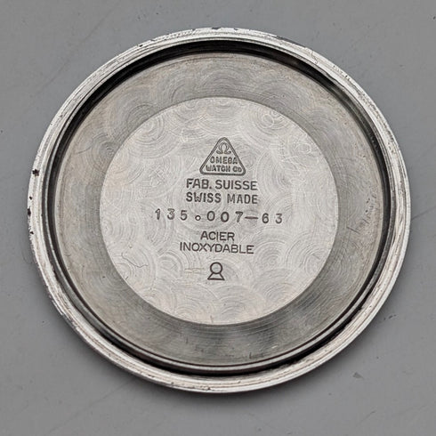 約 1963 年歐米茄海馬系列 Ref135.007-63 男士機械腕錶 Cal286 運作良好